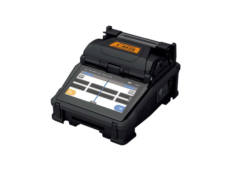 T-402S Active Clad Alignment Fusion Splicer w. FC-8R Cleaver