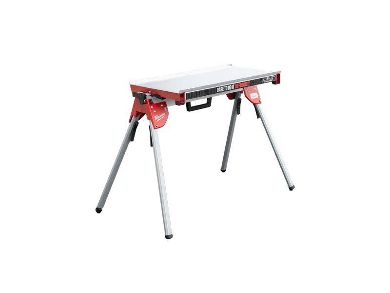 Working table for fiber blowing machines