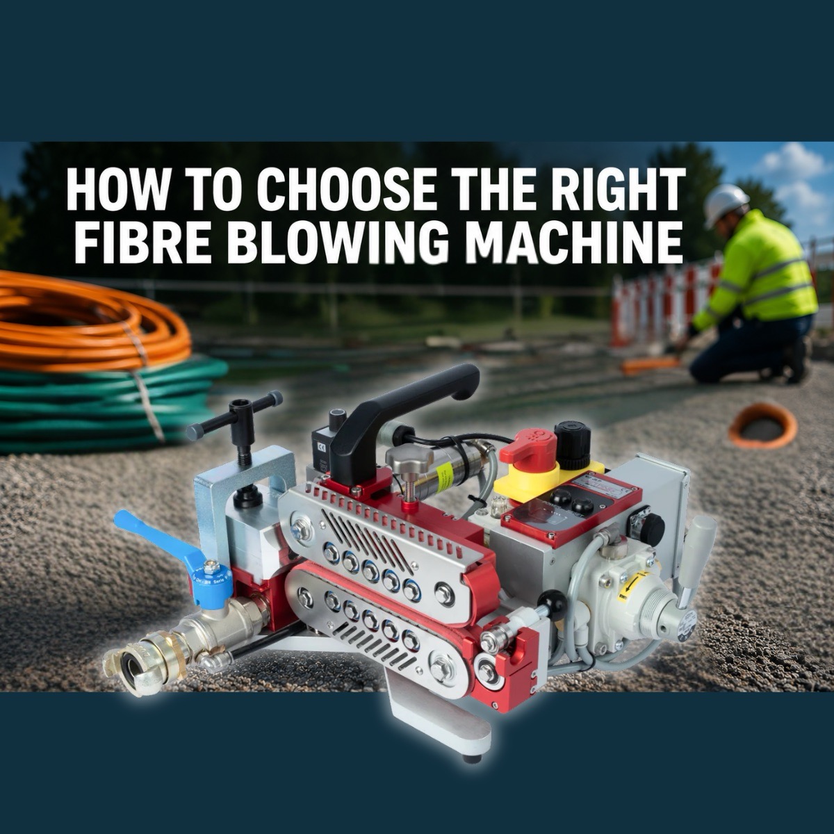 How to choose the right fibre blowing machine: a practical guide to cable jetting