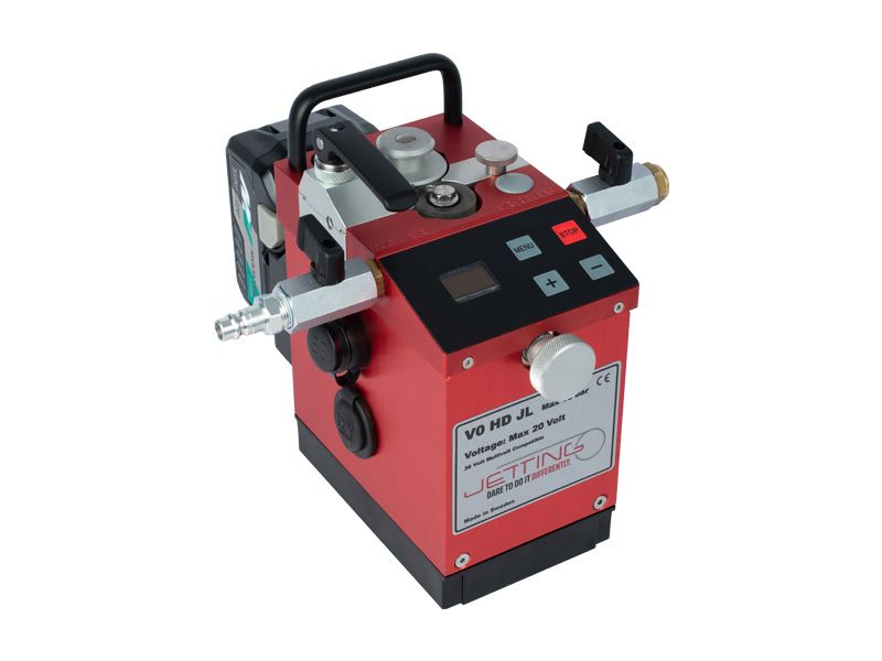 V0 HD Fibre blowing machine for 7mm Duct incl. JetLogger magn. drivewheel