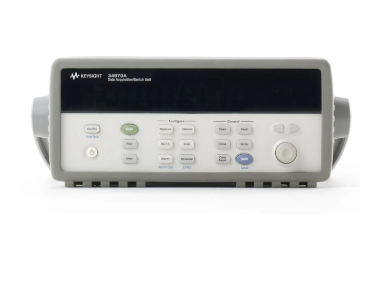34970A data acquisition / data logger switch mainframe with built-in 6,5-digit DMM