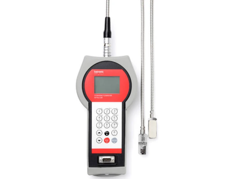 KATflow 200 Hand-held clamp-on ultrasonic flowmeter