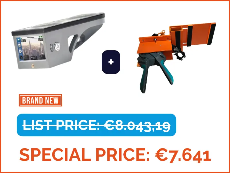 3Z RF Vision GPS Alignment Tool & RentalTec Ratchet Clamp