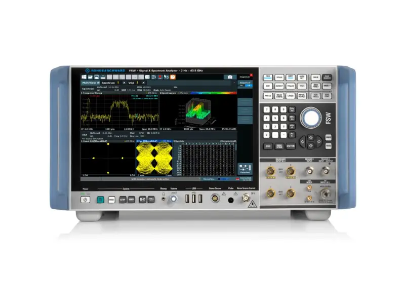 FSW43 Signal & spectrum analyser 2Hz – 43GHz, 4400MHz signal analysis bandwidth, 2.92mm (m)
