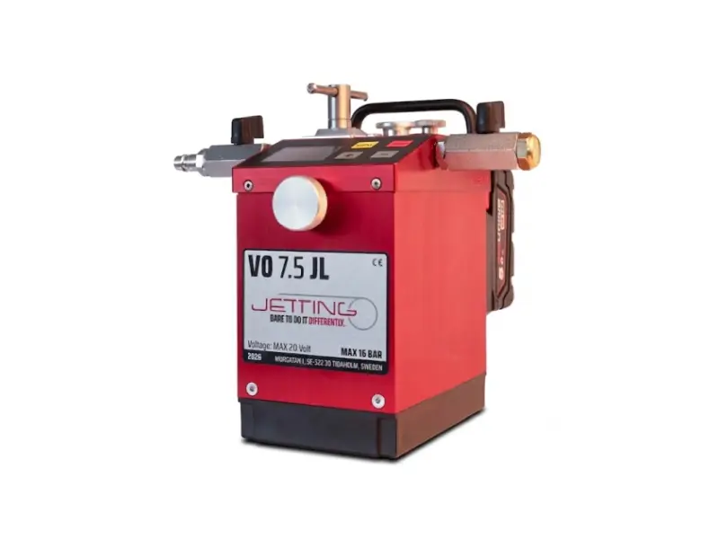 V0-7.5 Fibre blowing machine for 0,8-7,5mm cable incl. JetLogger